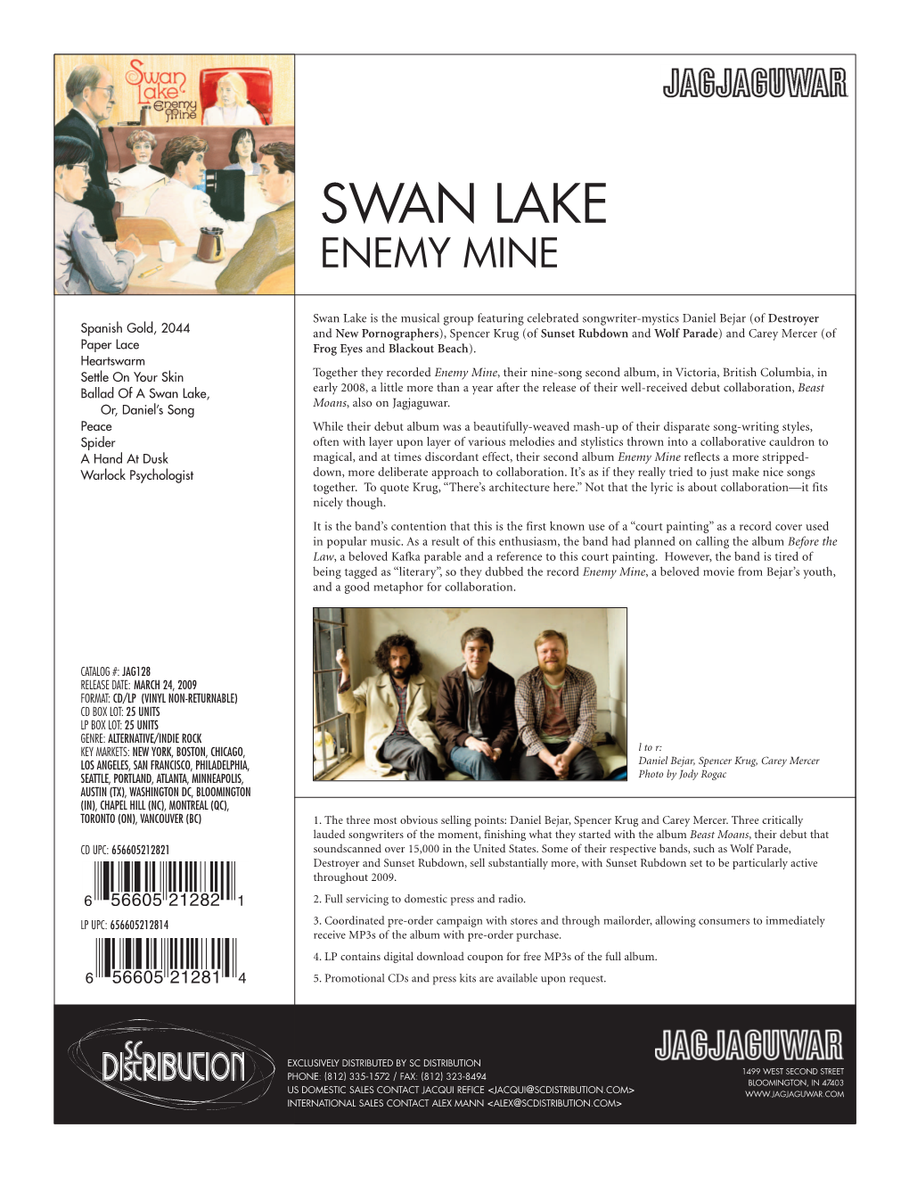 Swan Lake Enemy Mine