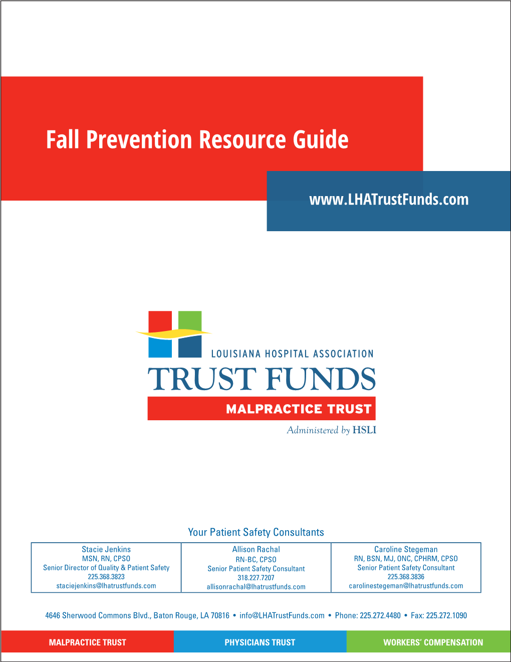 Fall Prevention Resource Guide