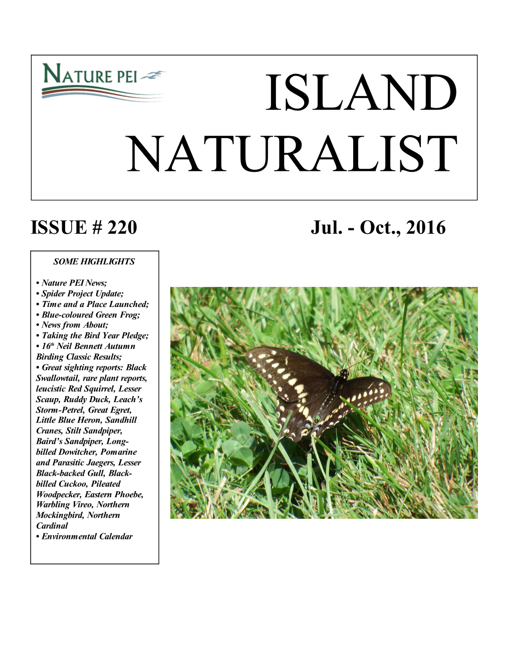 Island Naturalist
