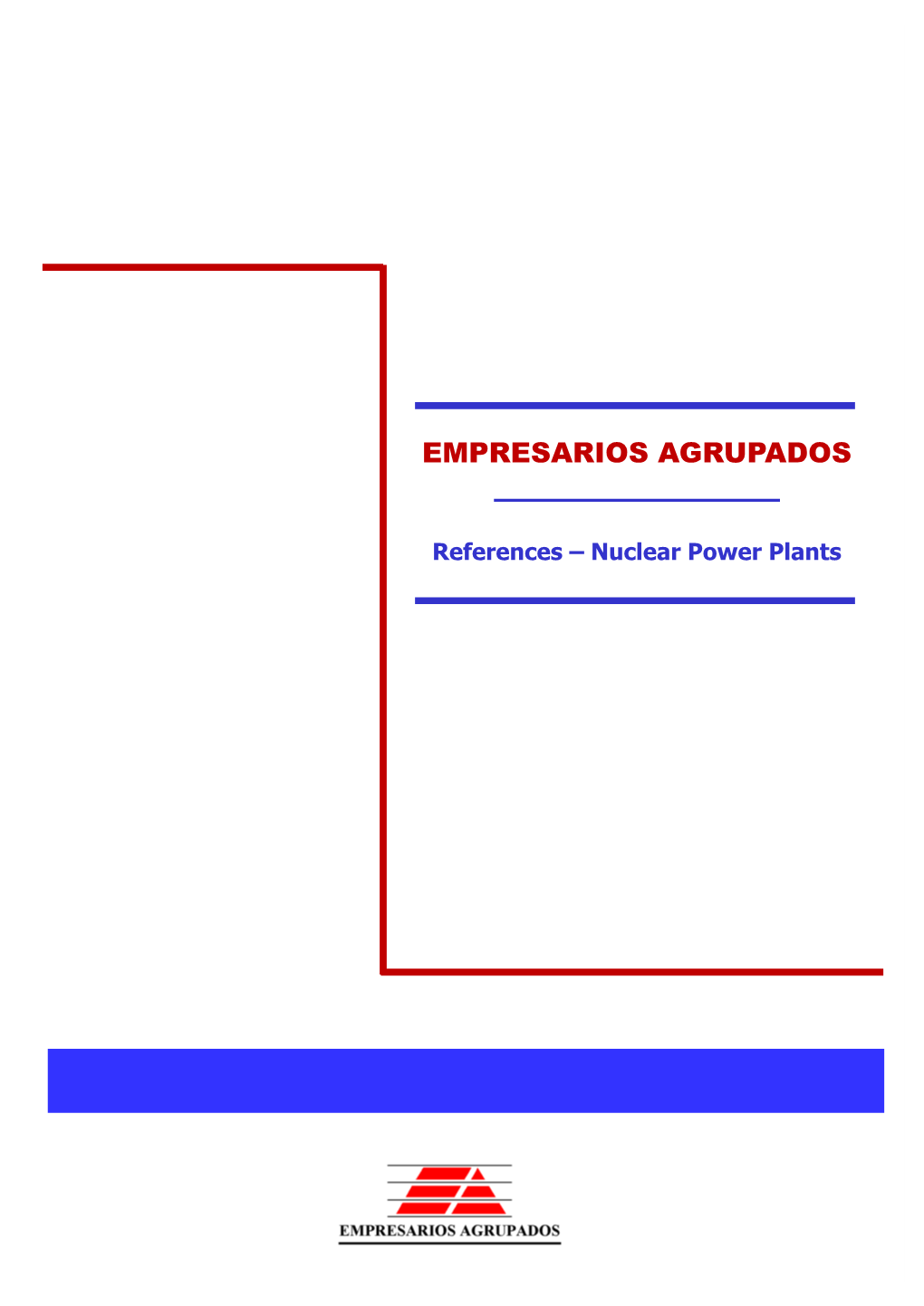 References – Nuclear Power Plants Company Profile and References for Architect-Engineering Services - Nuclear Projects