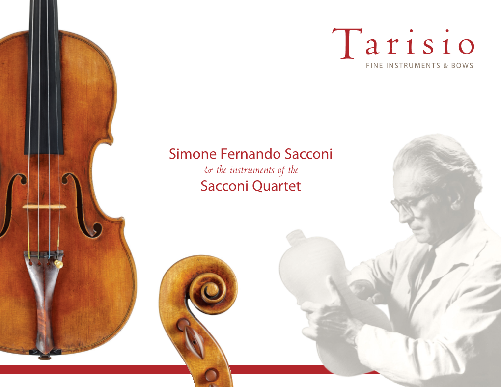 Simone Fernando Sacconi Sacconi Quartet