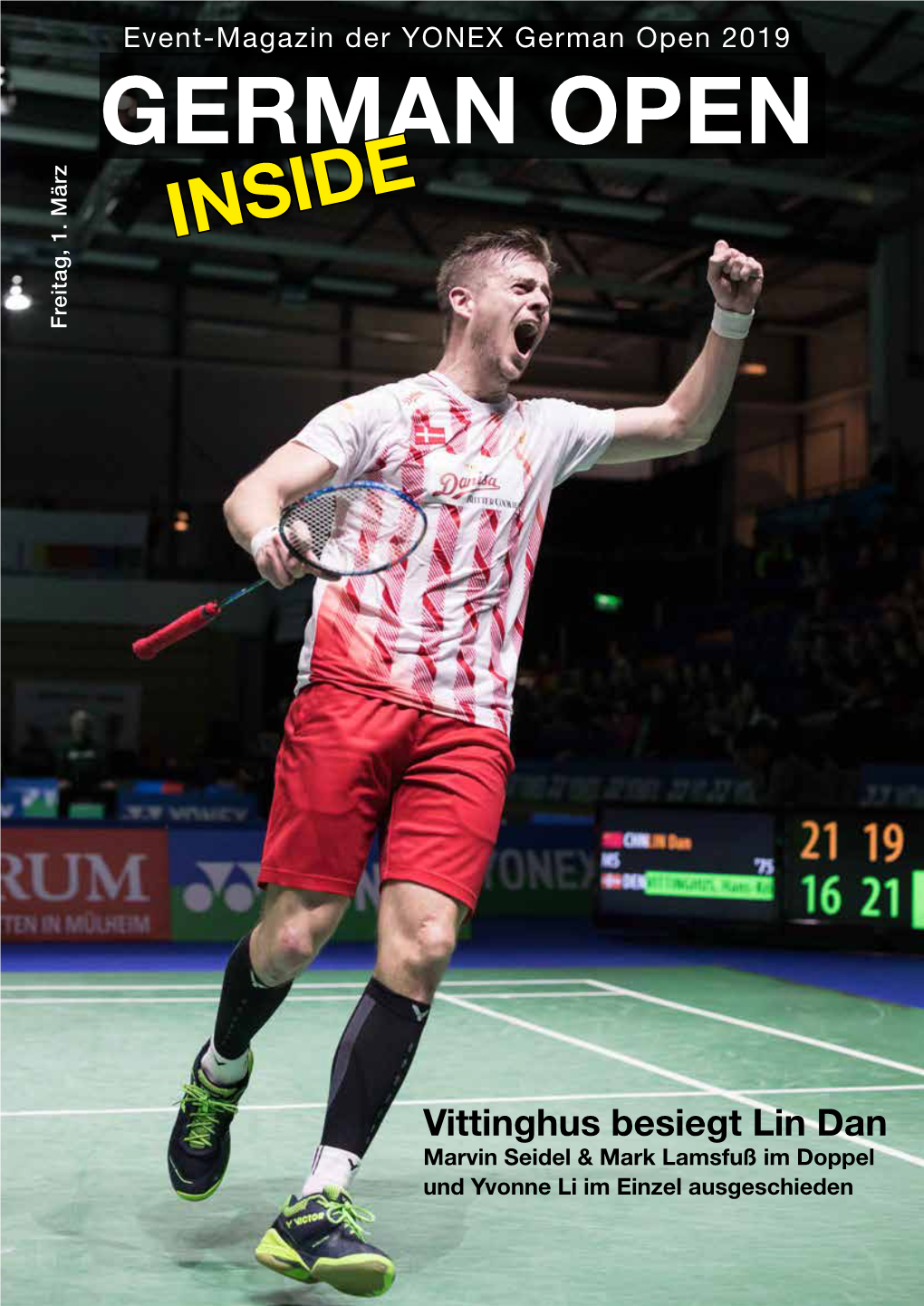 YONEX German Open 2019 GERMAN OPEN INSIDE Freitag, 1