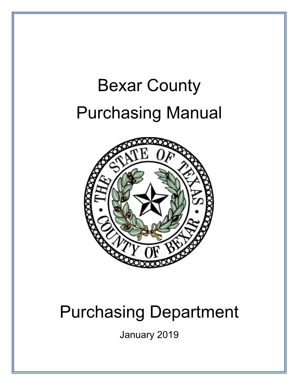 Purchasing Manual