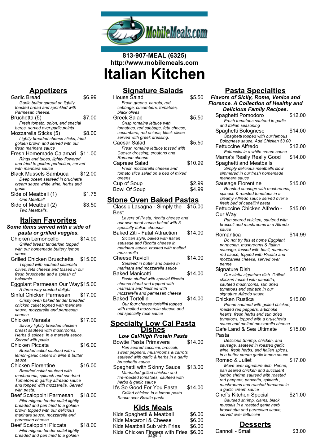 Italian Kitchen