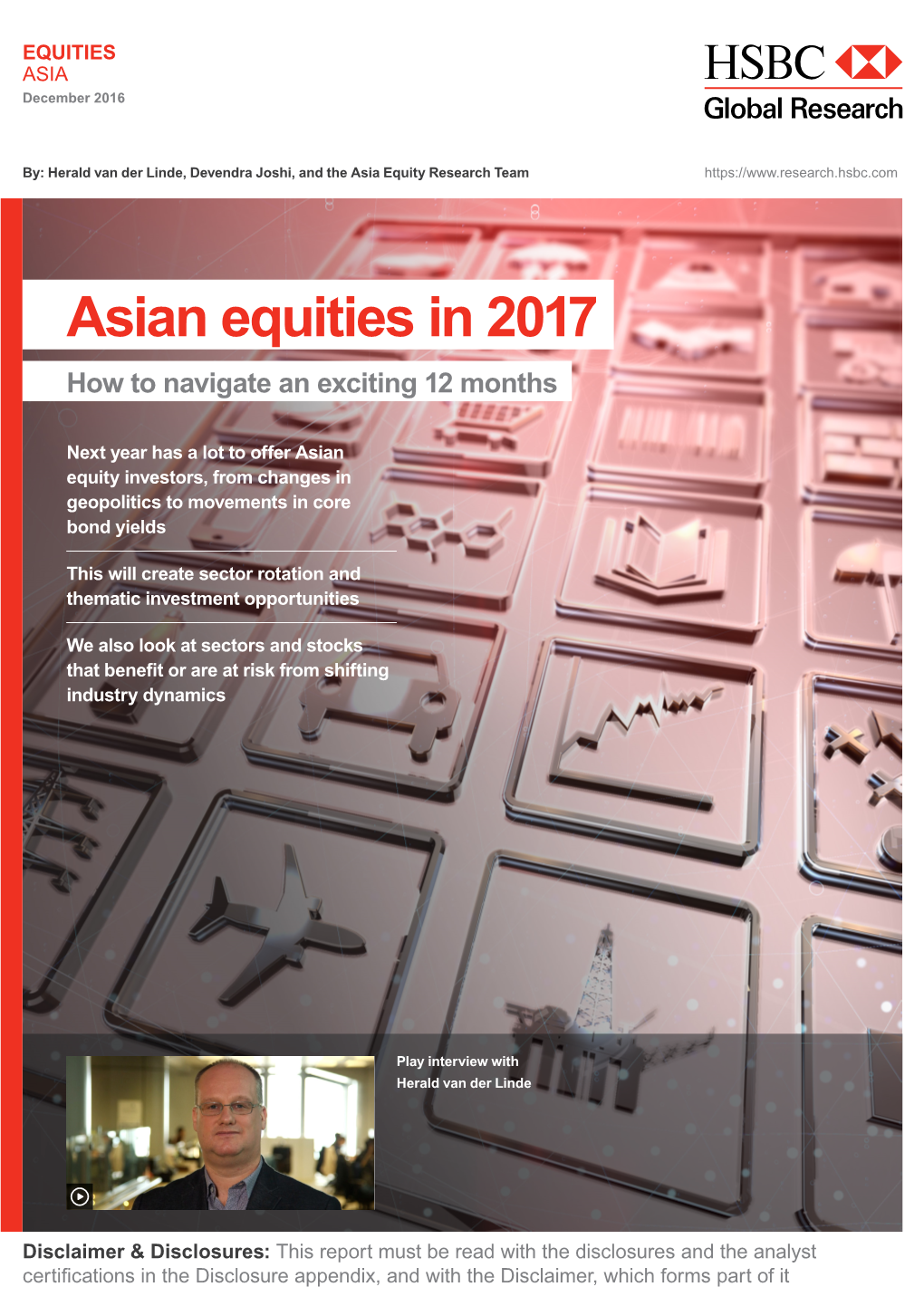 Asian Equities in 2017 How to Navigate an Exciting 12 Months