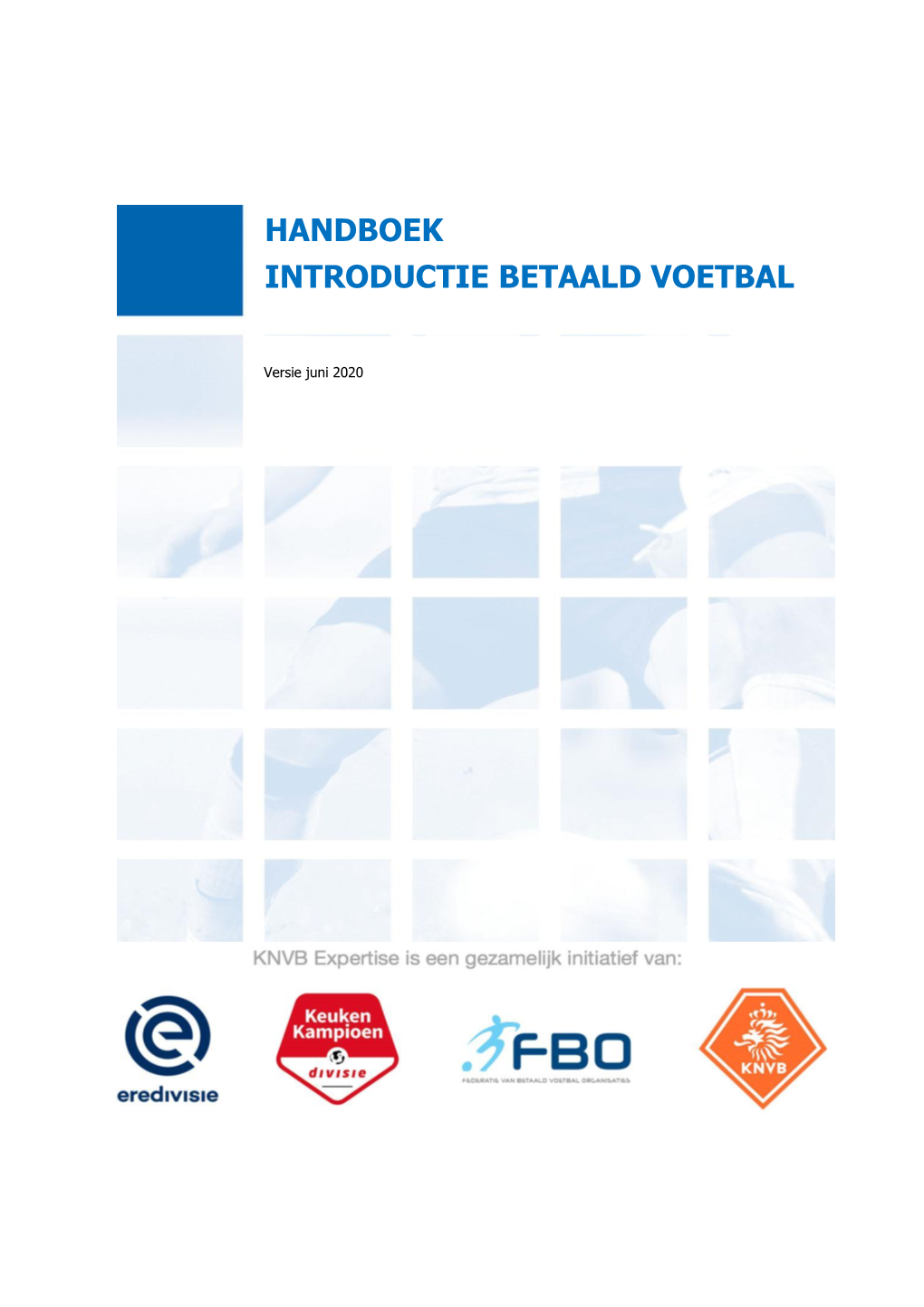 Handboek Introductie Betaald Voetbal