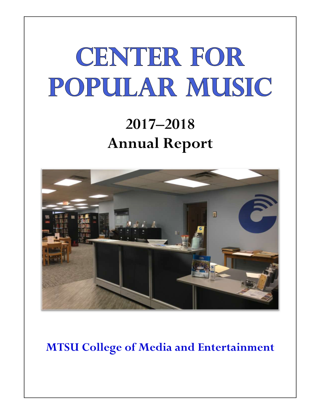 2017–2018 Annual Report
