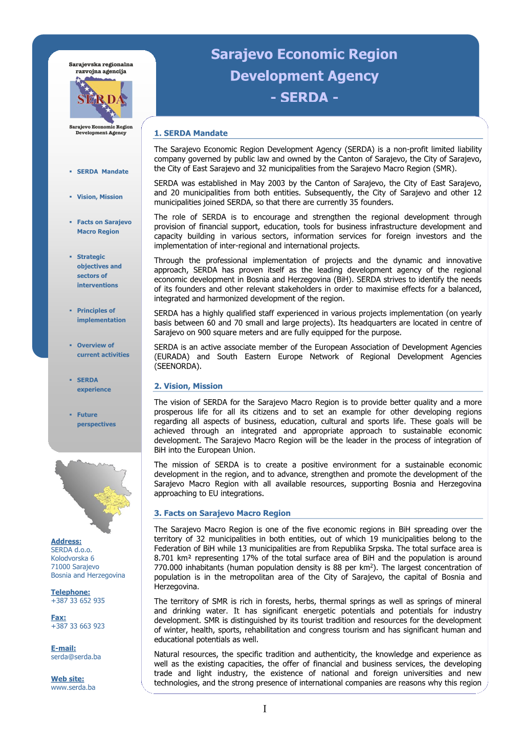 Sarajevo Economic Region Development Agency