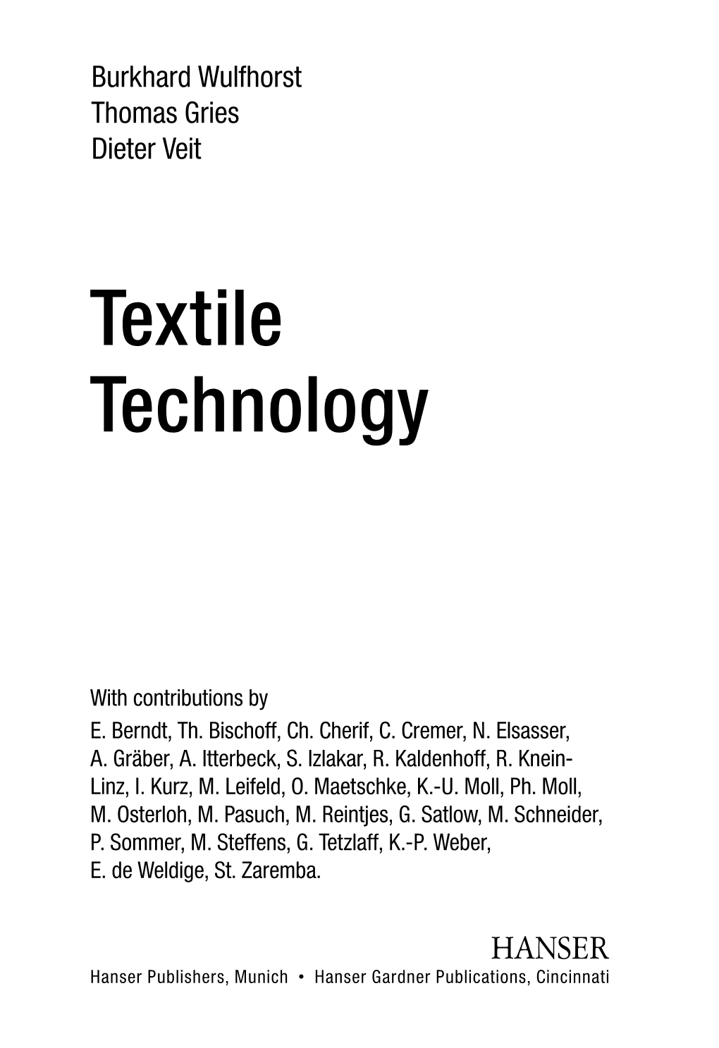 Textile Technology