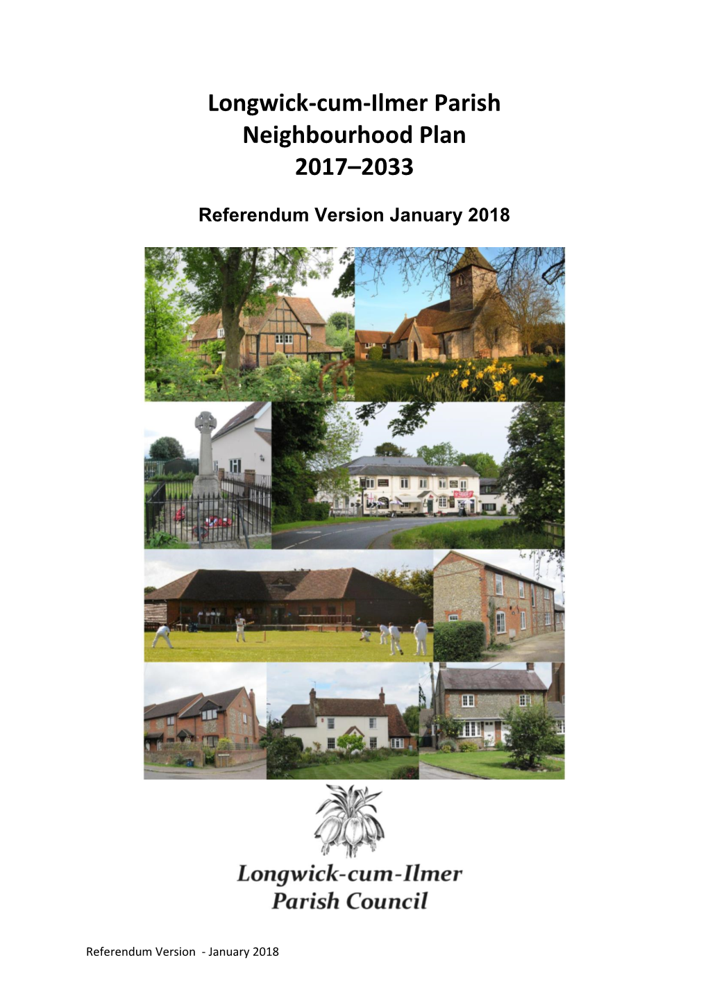 Longwick-Cum-Ilmer Parish Neighbourhood Plan 2017–2033