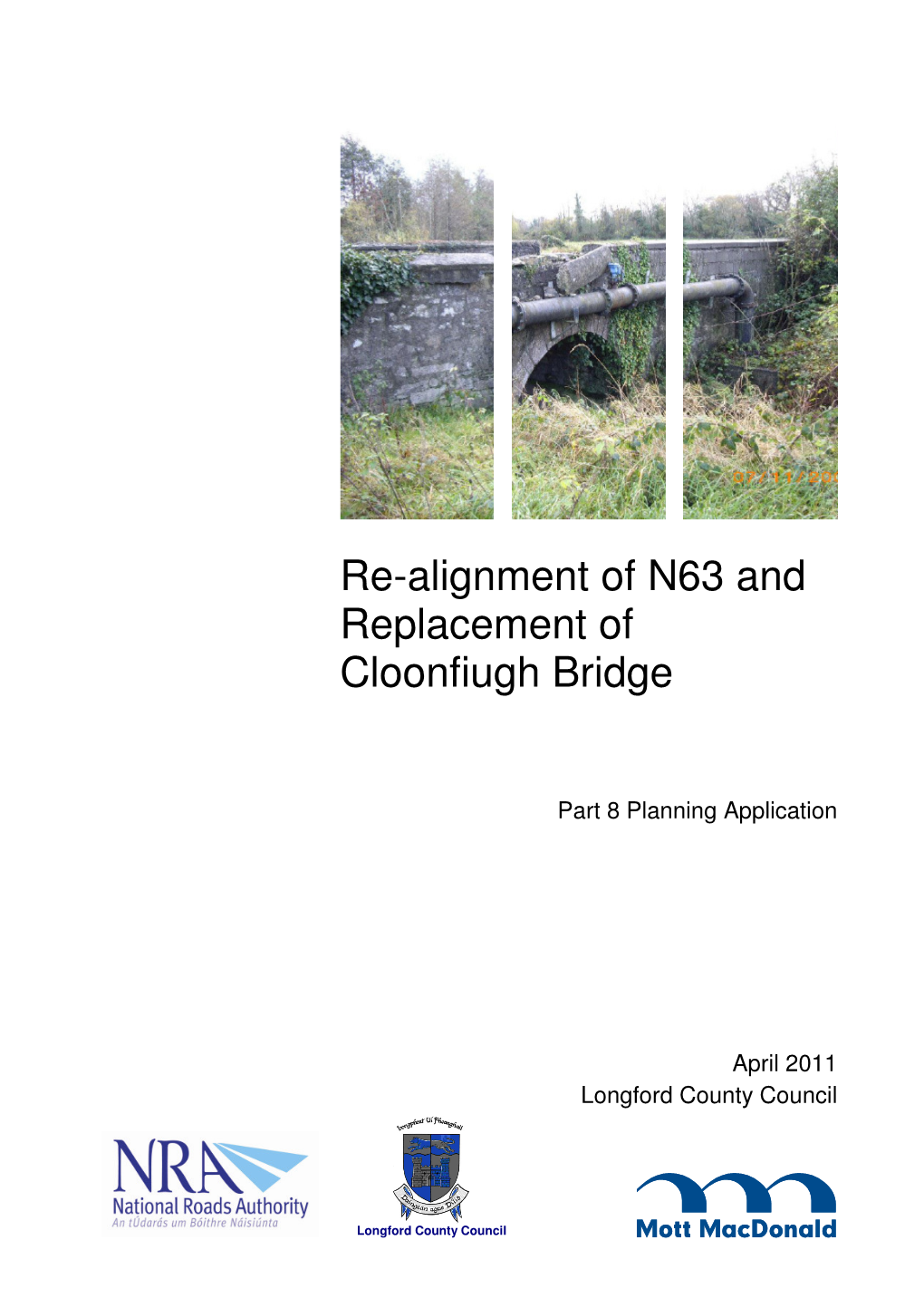 Re-Alignment of N63 and Replacement of Cloonfiugh Bridge
