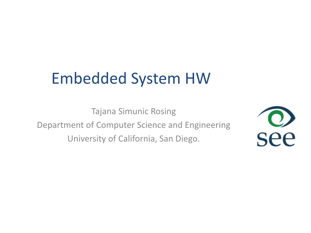 Embedded System HW