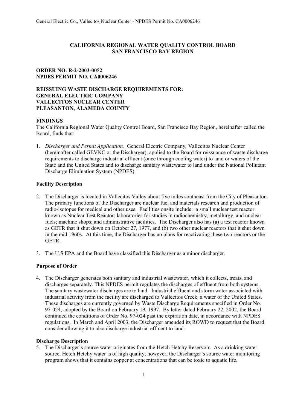 California Regional Water Quality Control Board s44