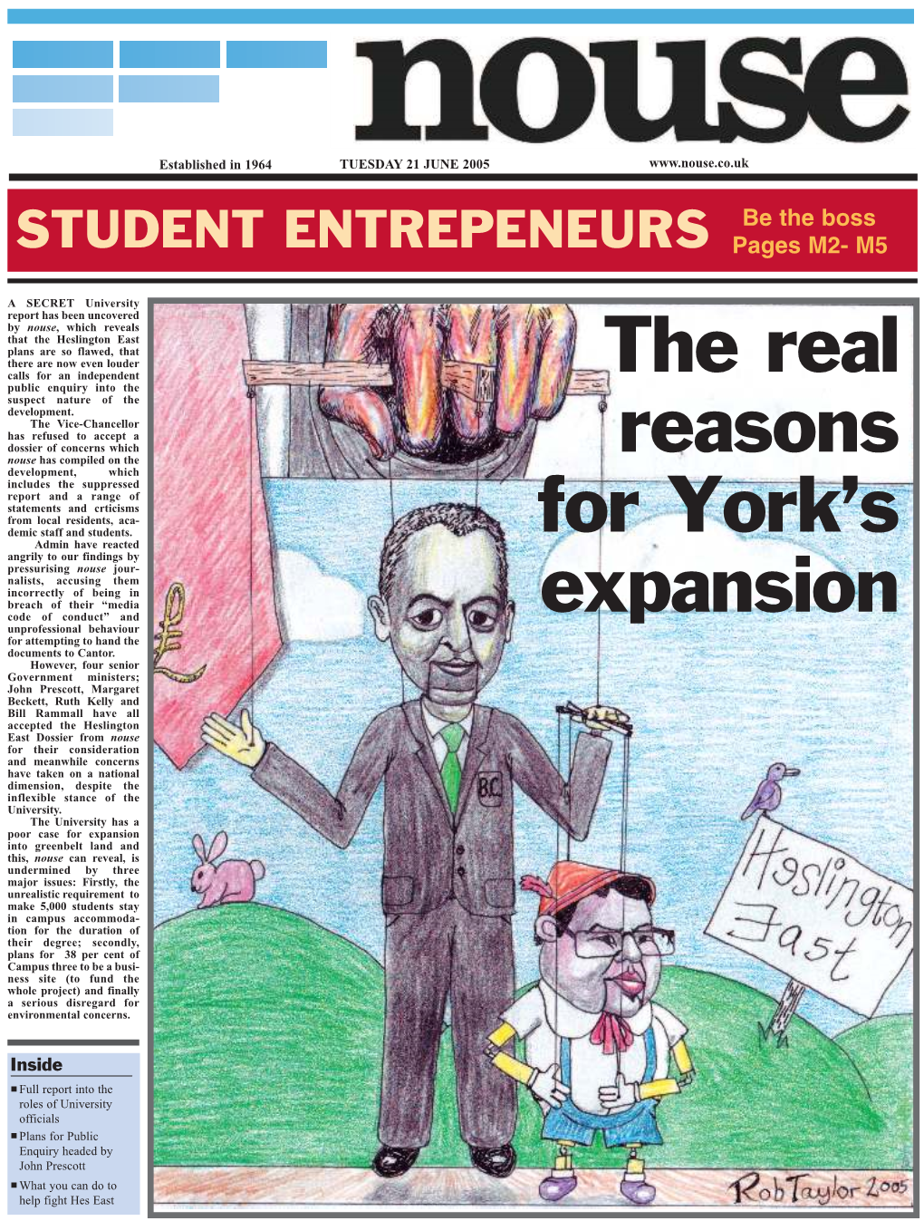 The Real Reasons for York's Expansion