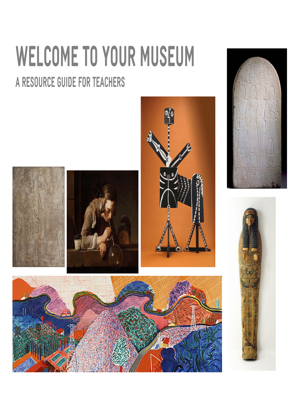 Your Museum a Resource Guide for Teachers Goals of This Resource Guide
