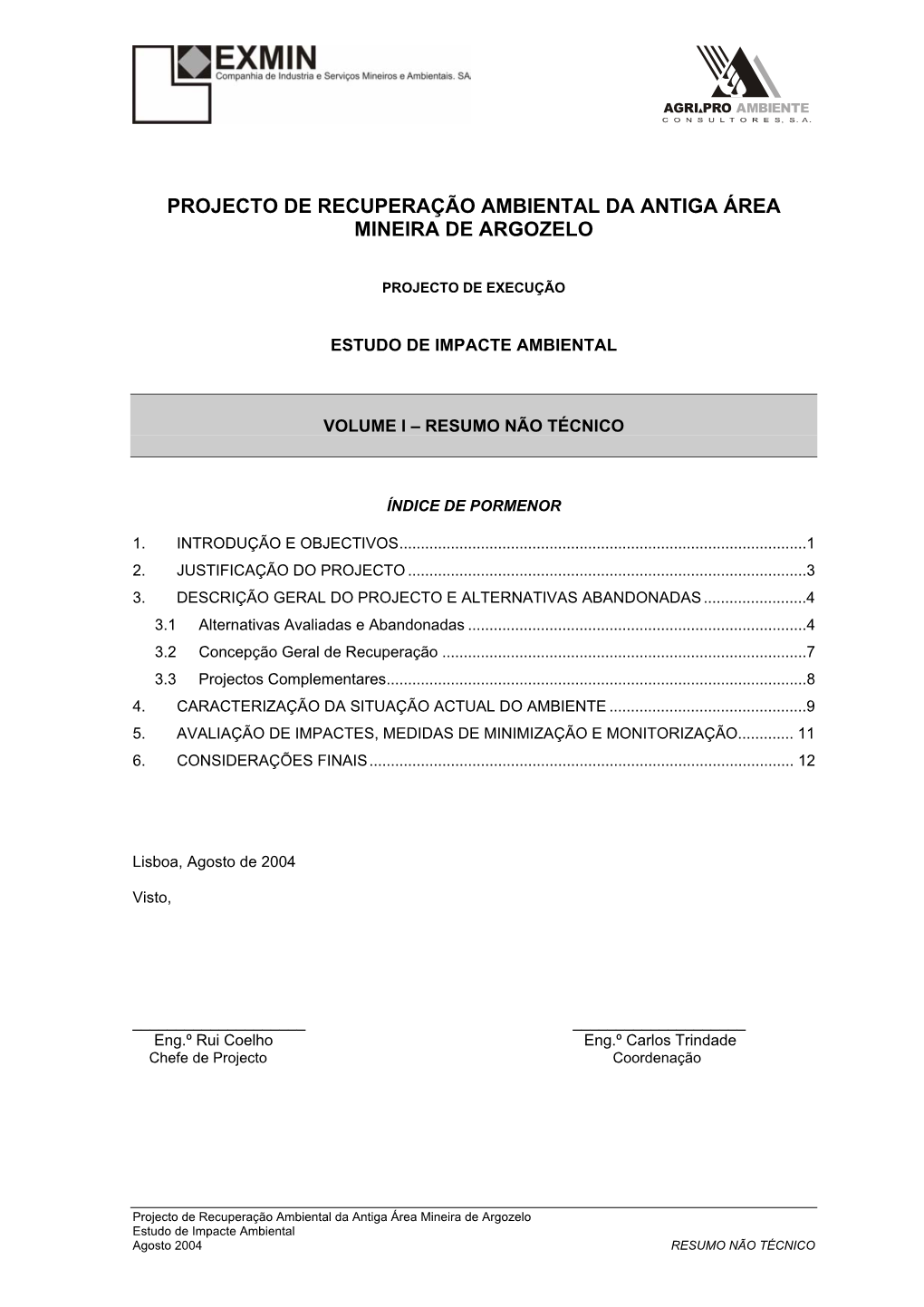 Resumo Não Técnico