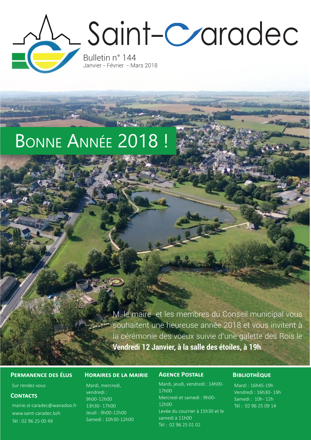 Saint- Aradec Bulletin N° 144 Janvier - Février - Mars 2018