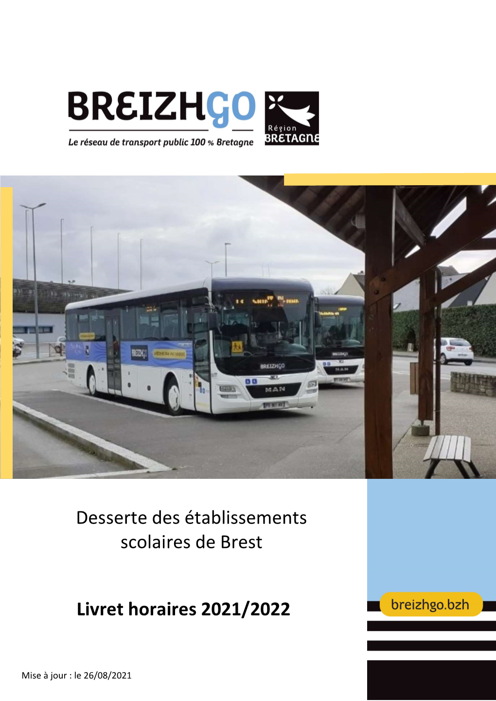 Desserte Des Établissements Scolaires De Brest Livret Horaires 2021/2022