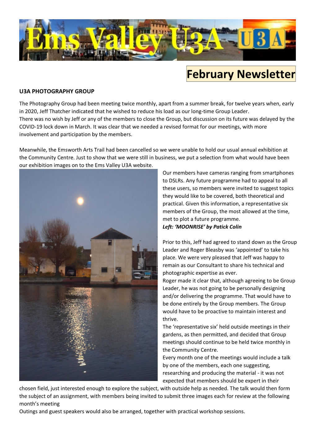 February Newsletter