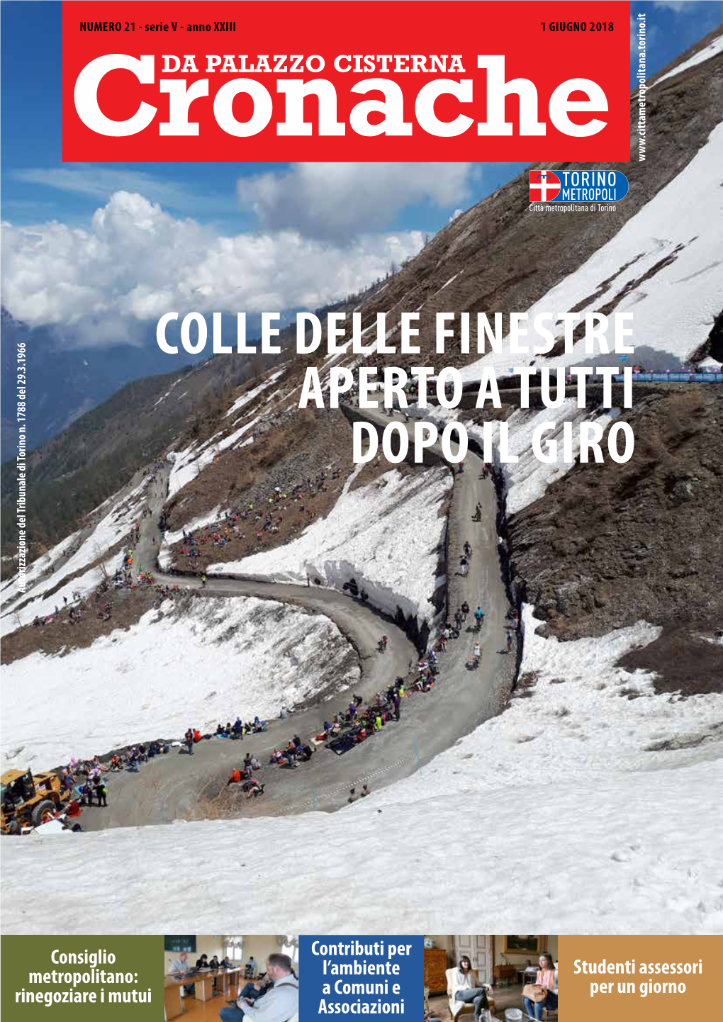 Colle Delle Finestre Aperto a Tutti Dopo Il Giro