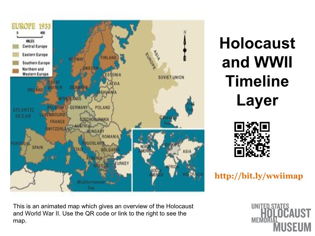 Holocaust and WWII Timeline Layer