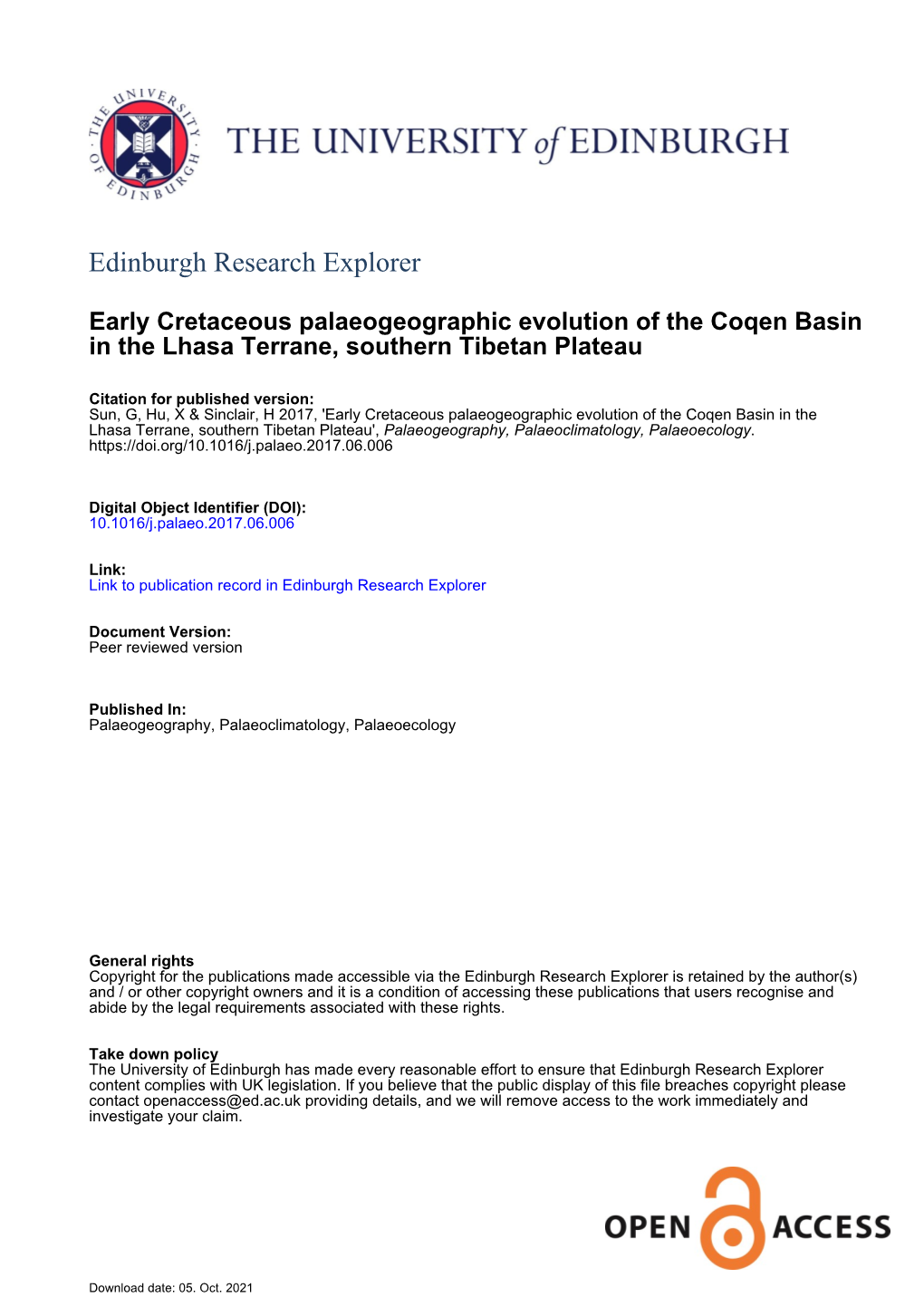 Edinburgh Research Explorer