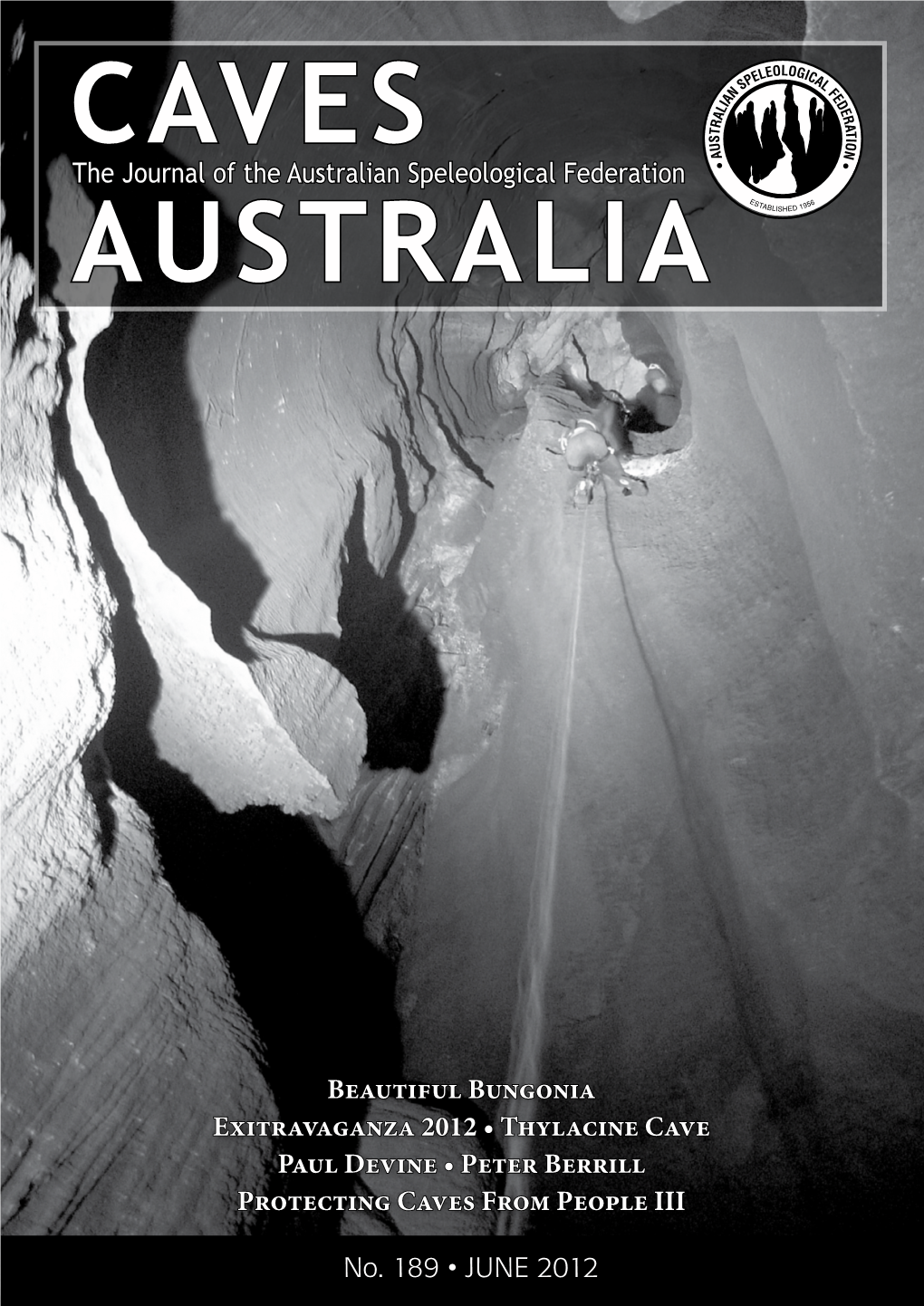 The Journal of the Australian Speleological Federation AUSTRALIA