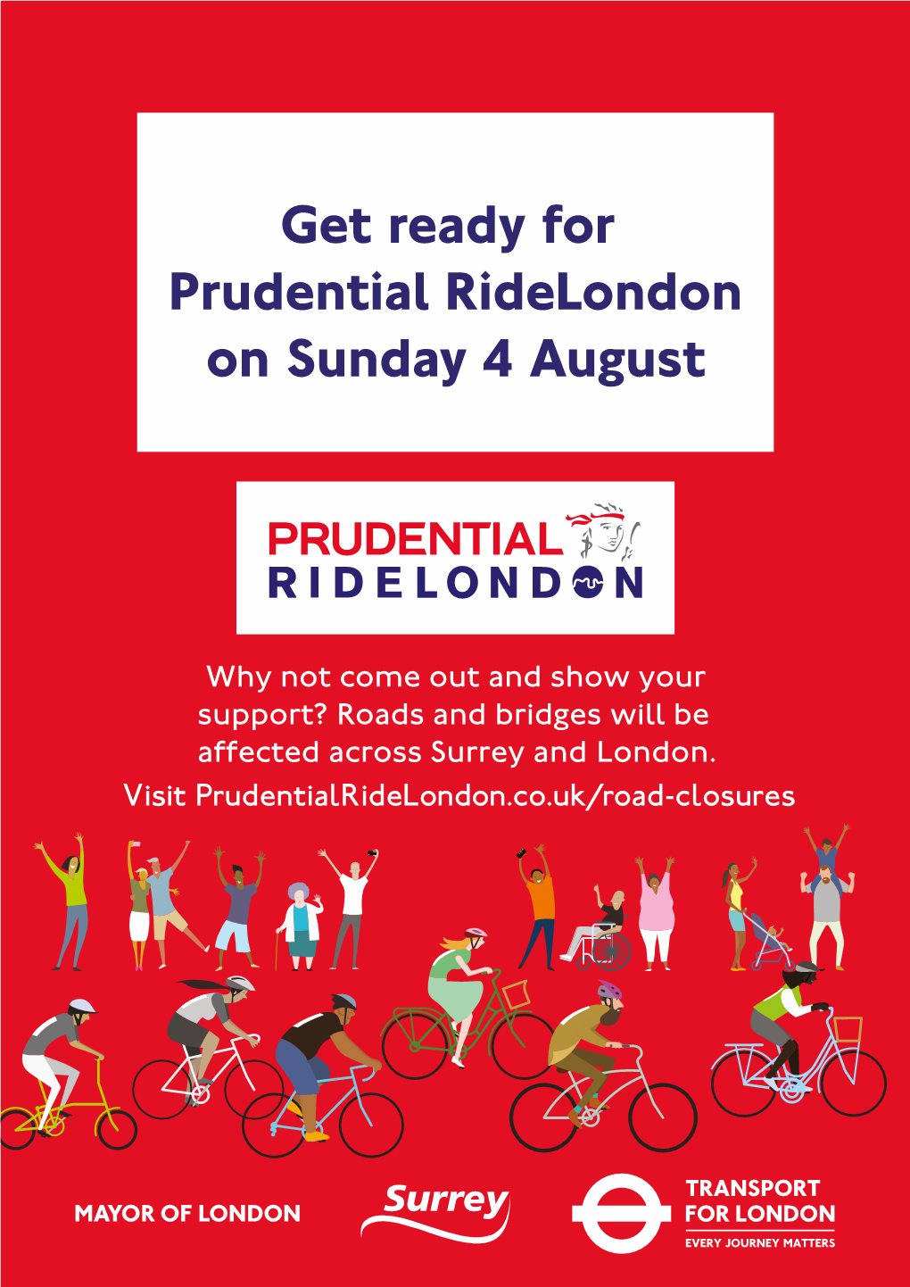 Ride London: Surrey Road Closures File Uploaded