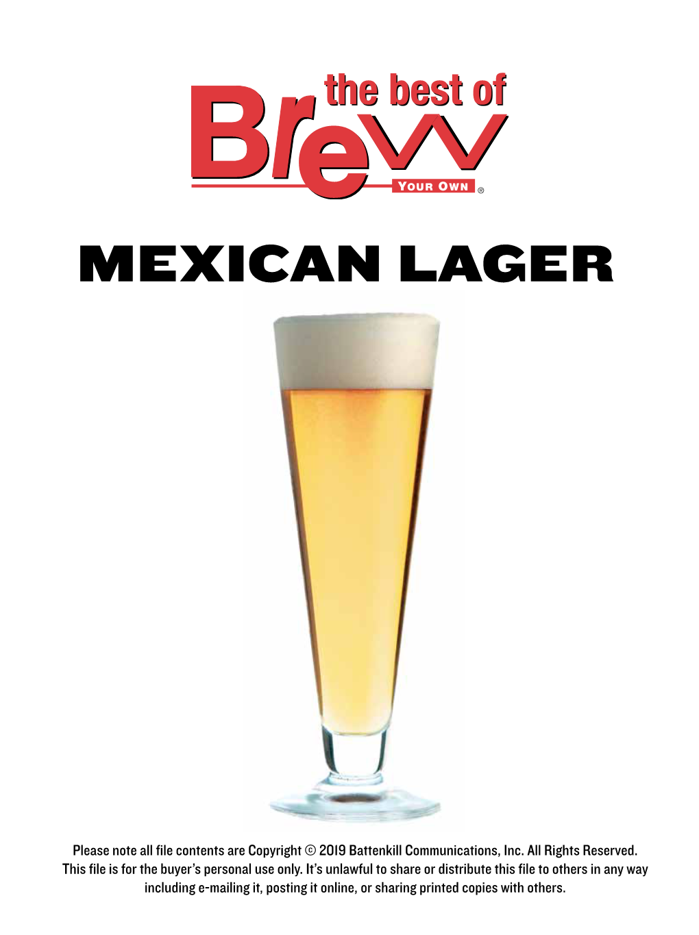 Mexican Lager