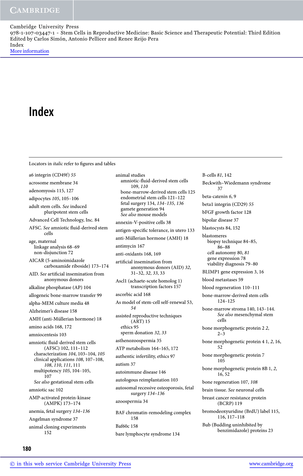 55 Acrosome Membrane 34 Adenomyosis 115, 127 Adipocytes