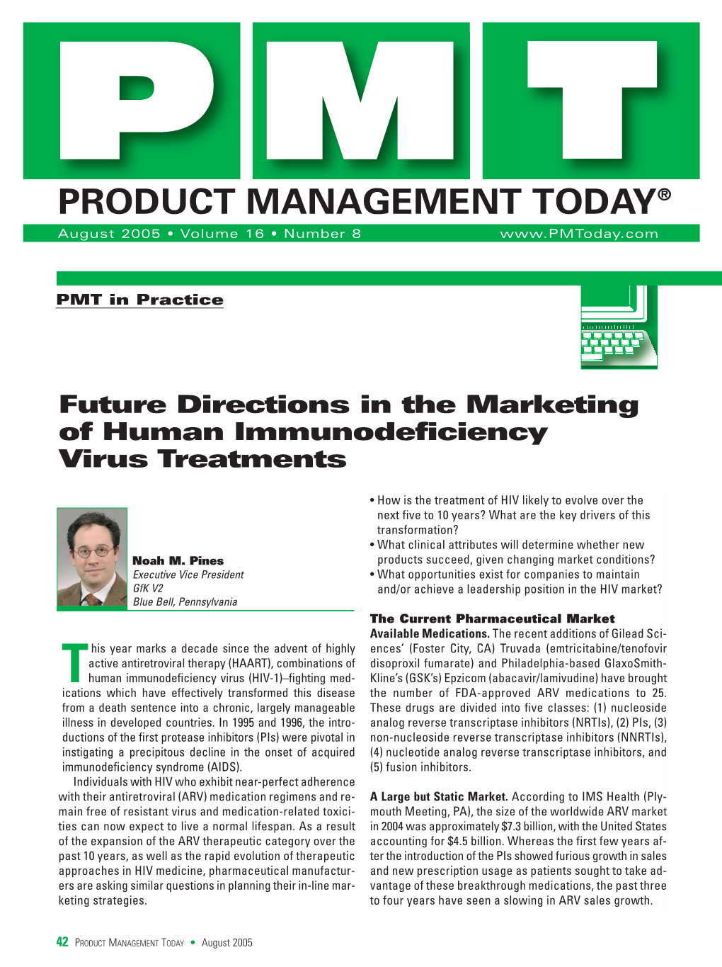 PMT HIV Article August 2005