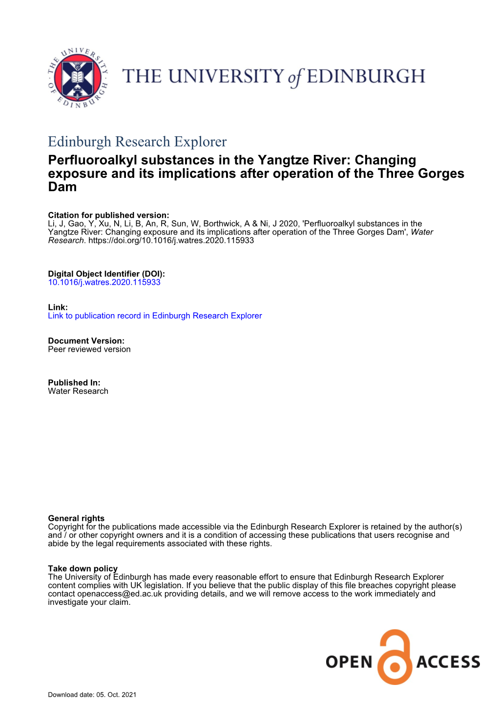 Perfluoroalkyl Supplementary Material