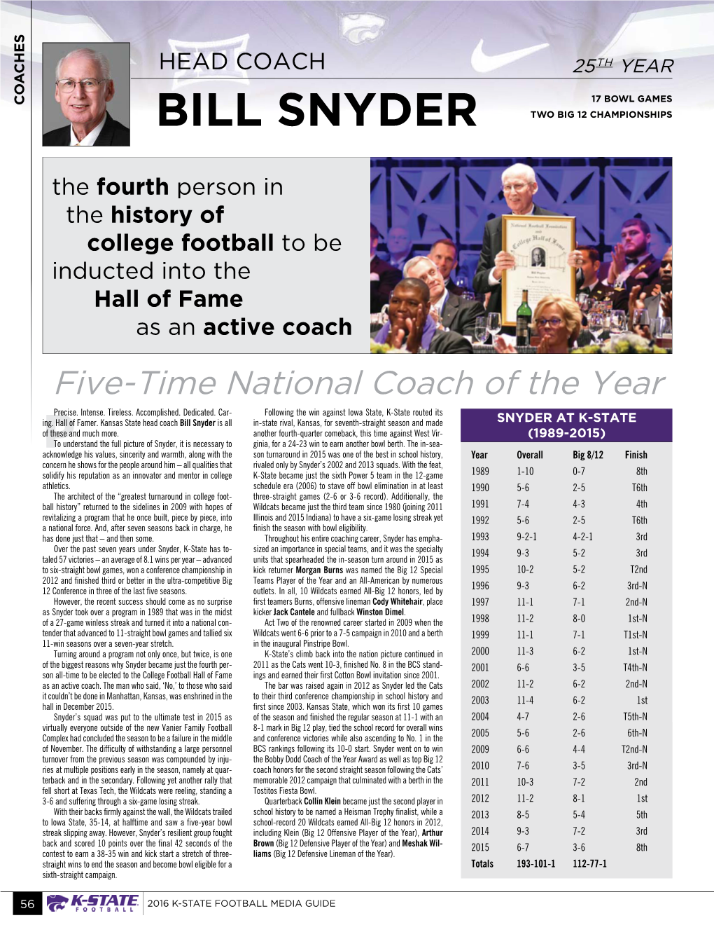 P Bill Snyder