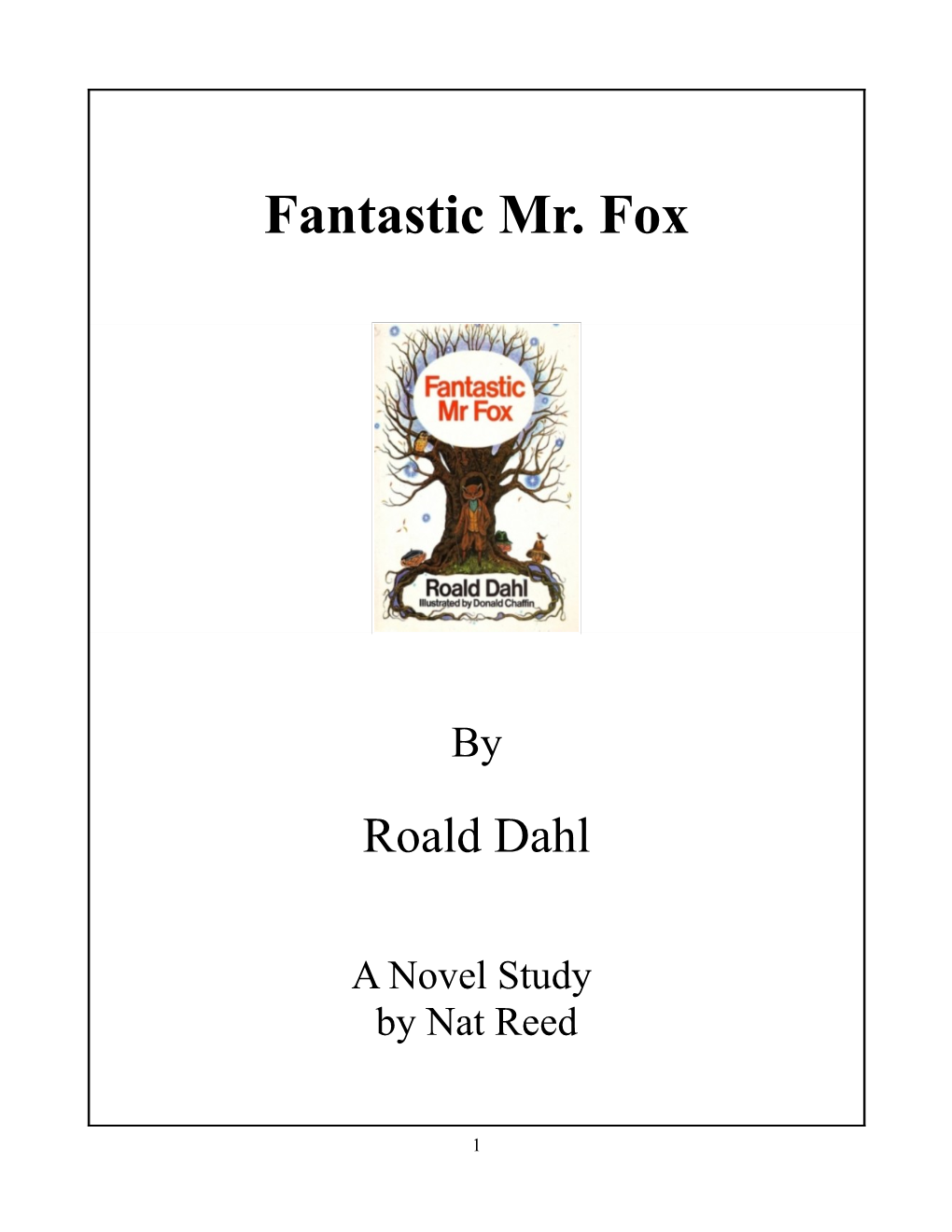 Fantastic Mr. Fox