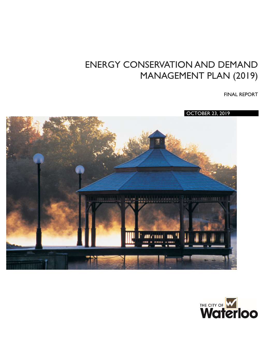 Energy Conservation and Demand Management Plan (2019)