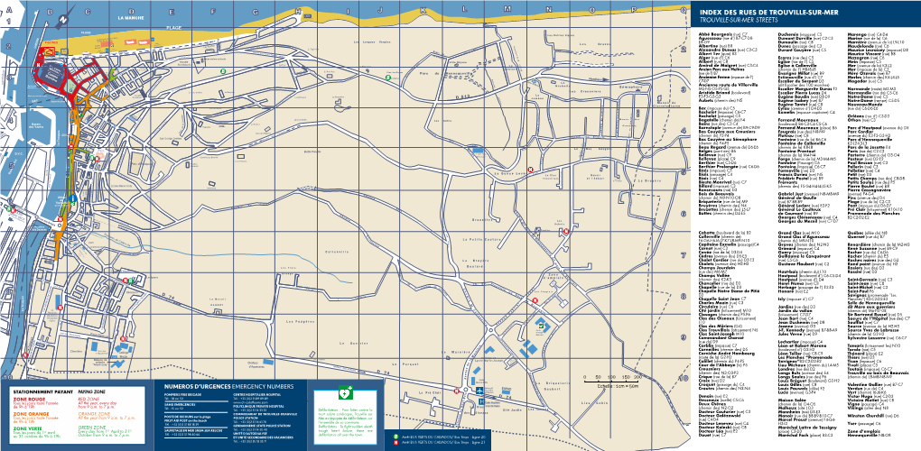 Index Des Rues De Trouville-Sur-Mer Trouville-Sur-Mer Streets