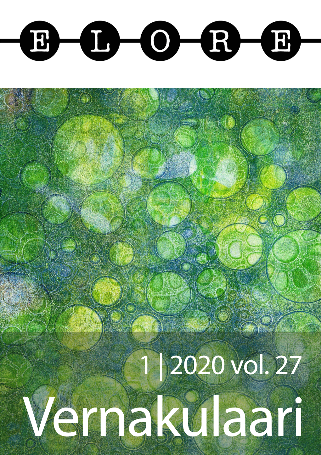 1 | 2020 Vol. 27 Vernakulaari