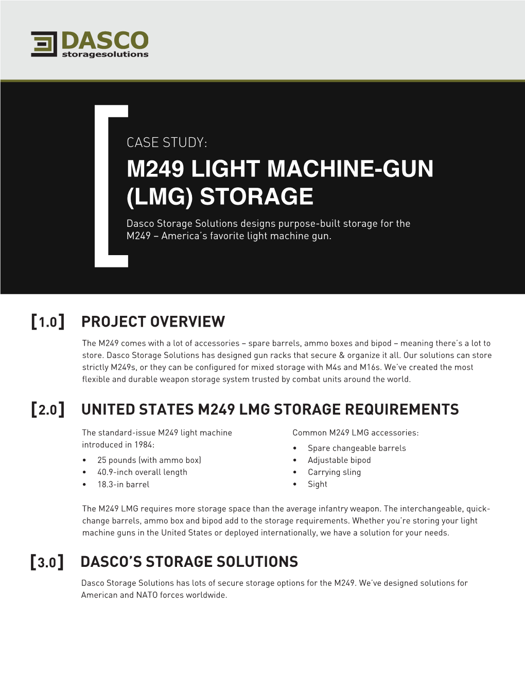 [M249 Light Machine-Gun (Lmg) Storage