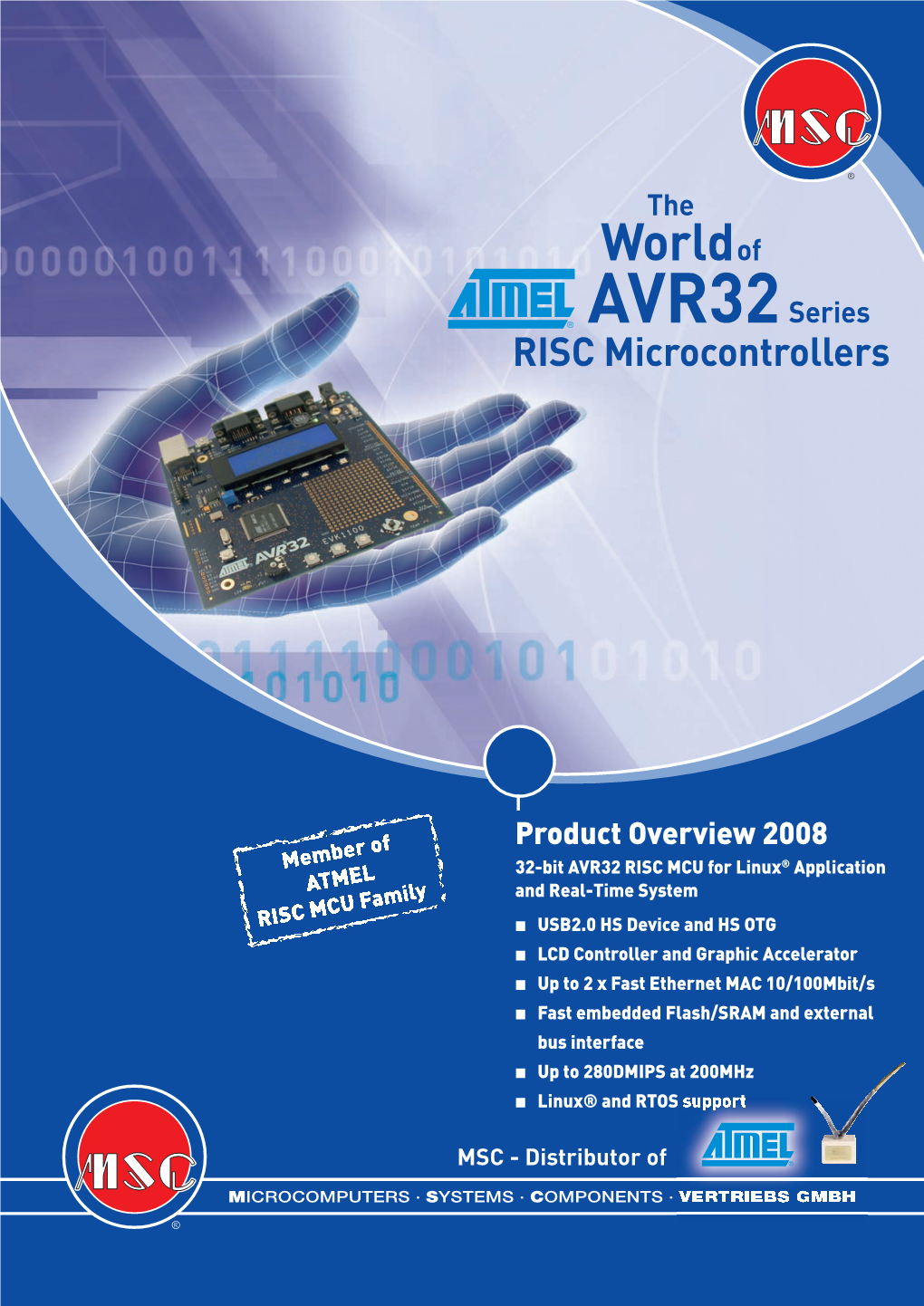 AVR32 Series RISC Microcontrollers