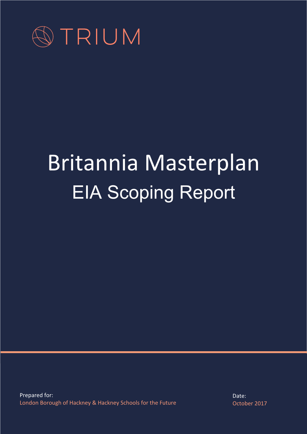Britannia Masterplan EIA Scoping Report