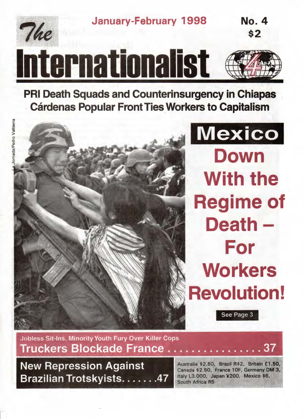 Internationalist PRI Death Squads and Counterinsurgency in Chiapas