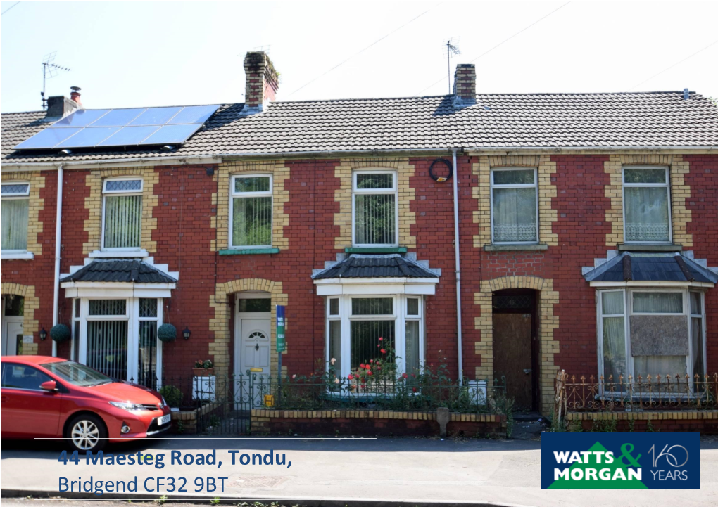 44 Maesteg Road, Tondu, Bridgend CF32 9BT