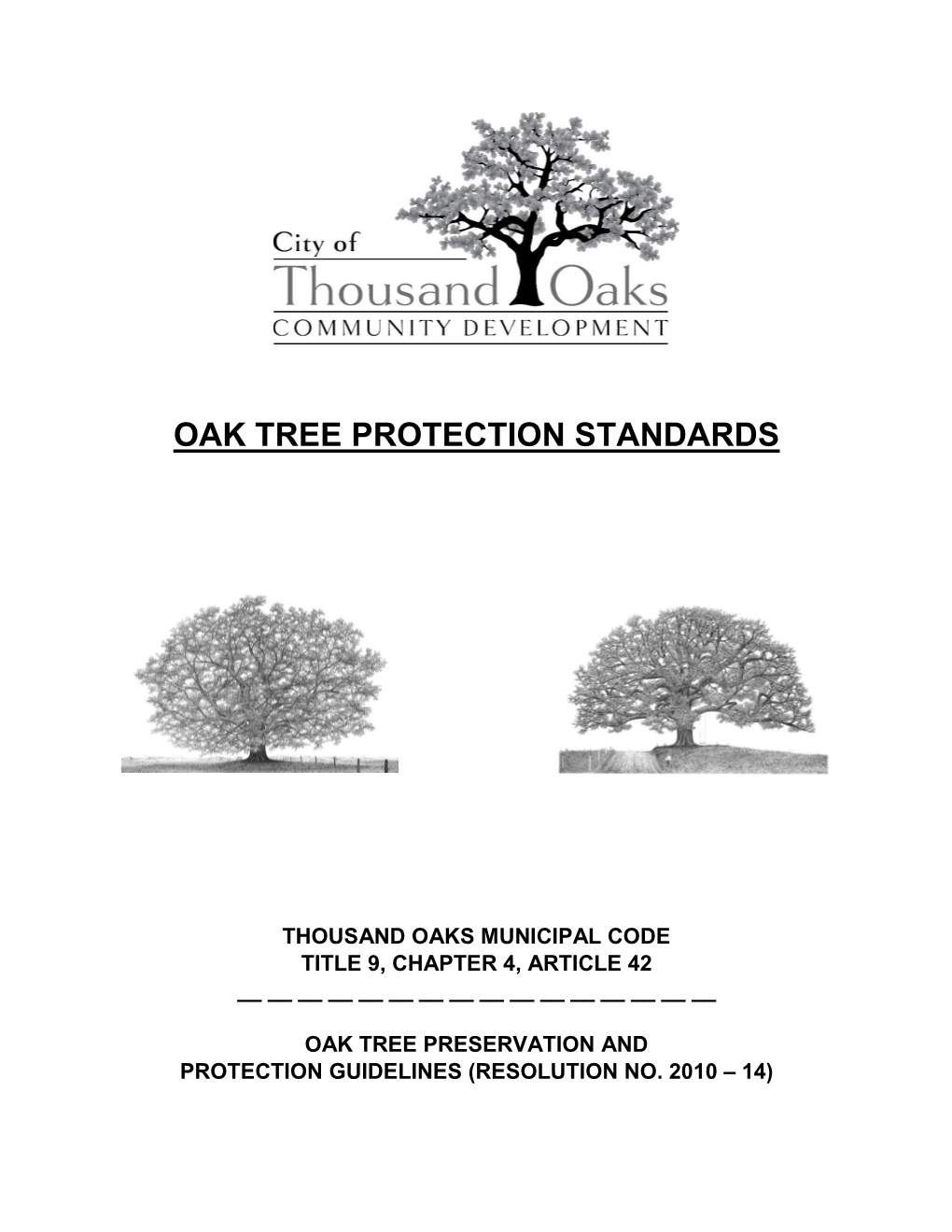 Oak Tree Protection Standards