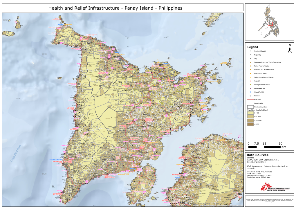 Health and Relief Infrastructure - Panay Island - Philippines 