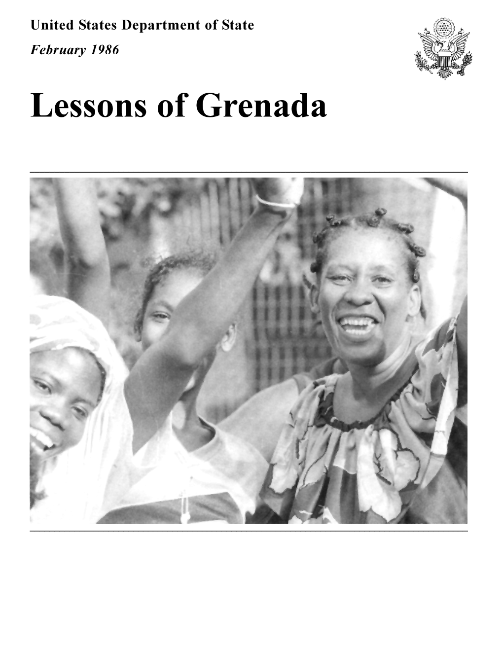 Lessons of Grenada Feb 1986.P65