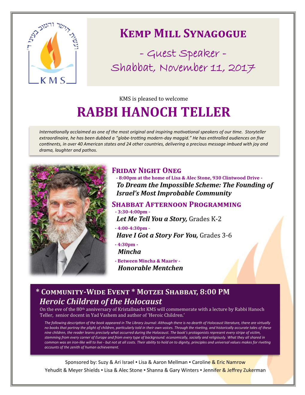 Rabbi Hanoch Teller