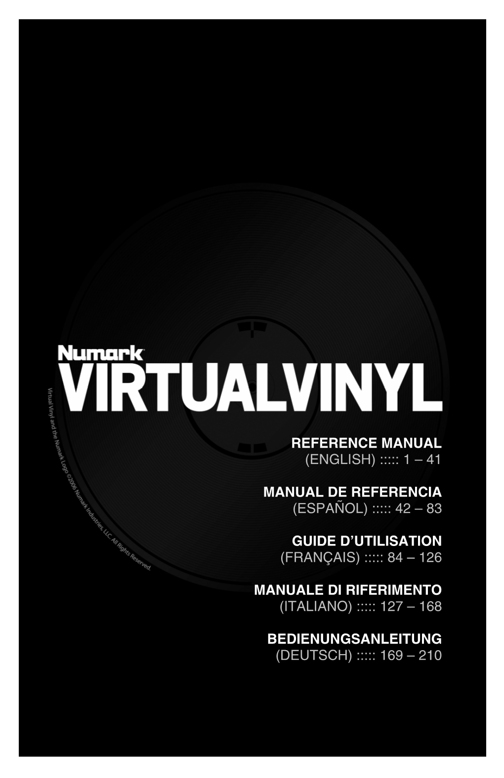 Virtualvinyl Reference Manual