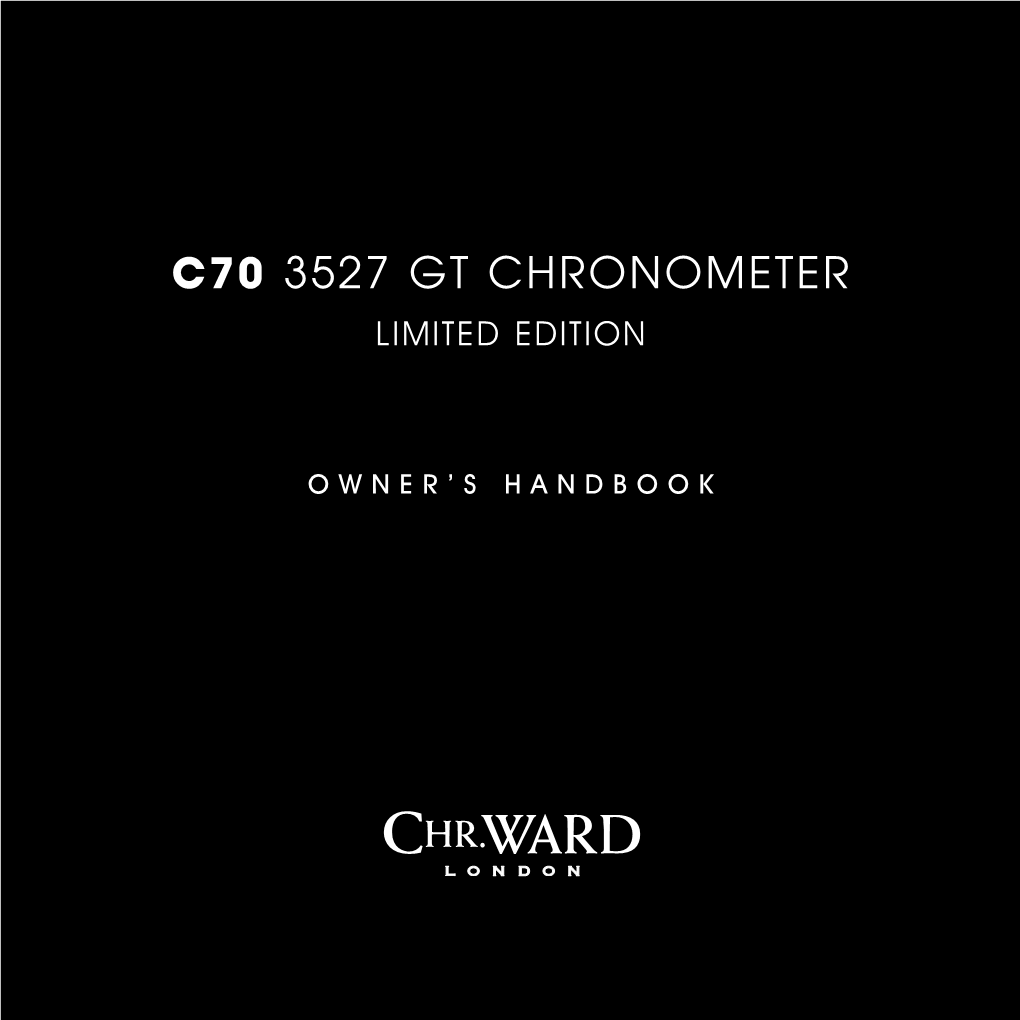 C70 3527 GT Chronometer Limited Edition