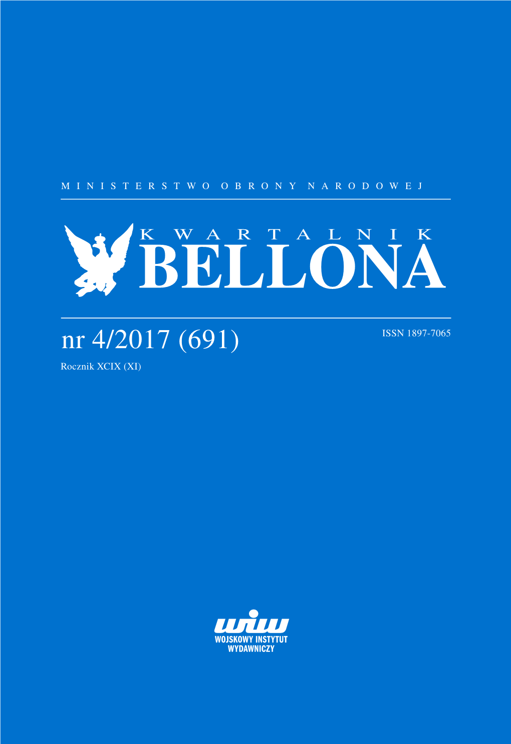 Kwartalnik Bellona 4 2017