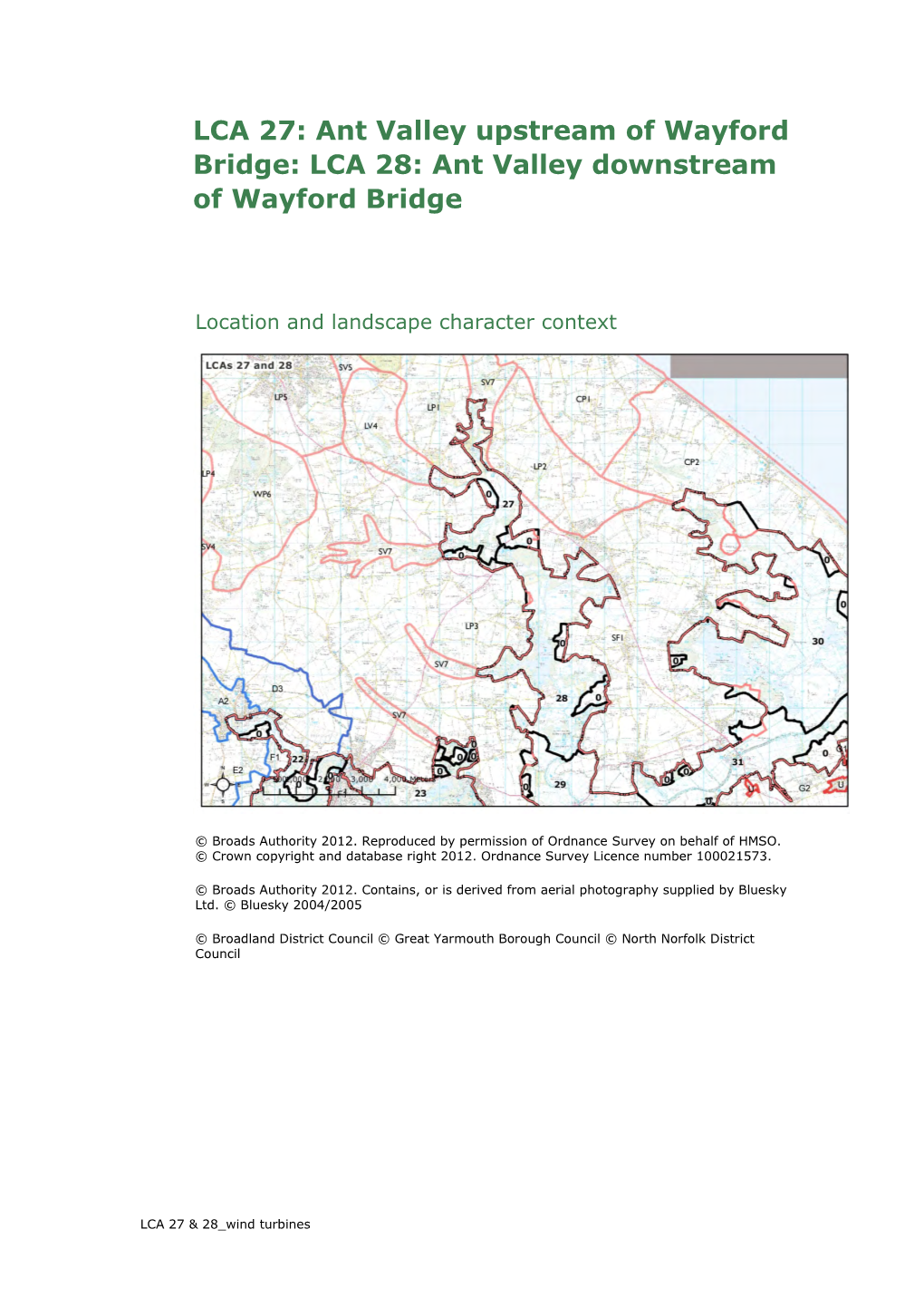 LCA 28: Ant Valley Downstream of Wayford Bridge